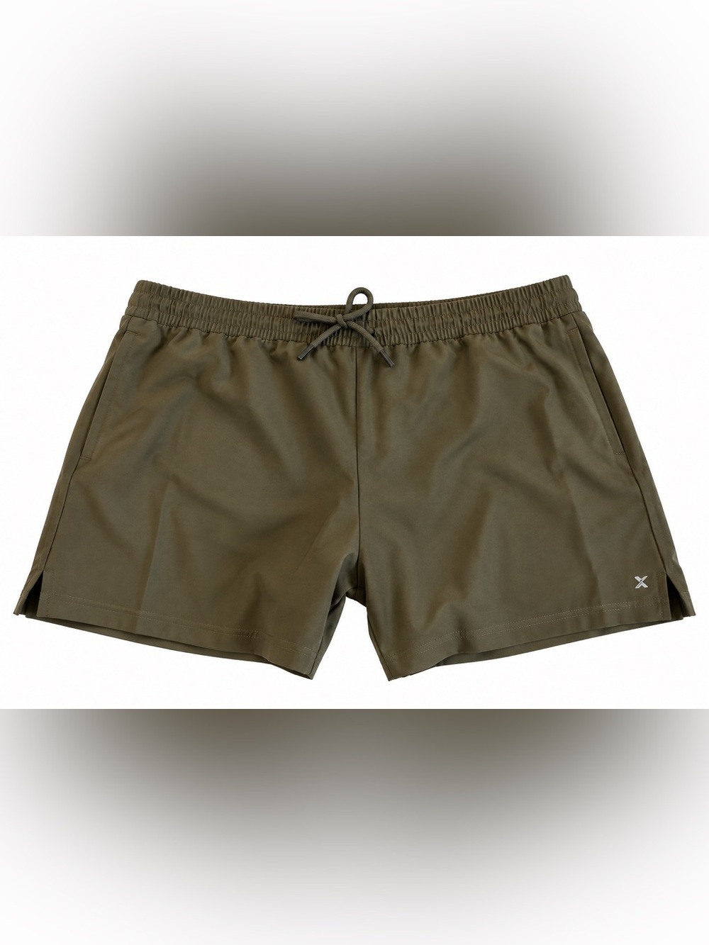 NWT Xersion olive bark stretch waistband shorts